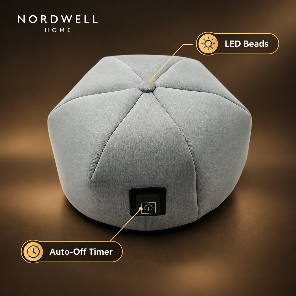 Red Light Therapy Cap — LED Scalp Comfort