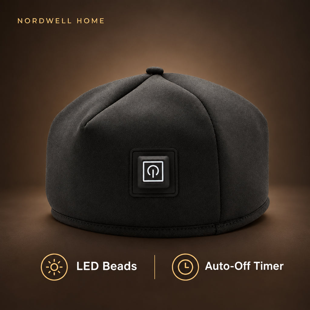 Red Light Therapy Cap — LED Scalp Comfort