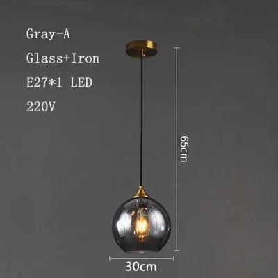 Nordic Minimalist Bedside Pendant Lamp