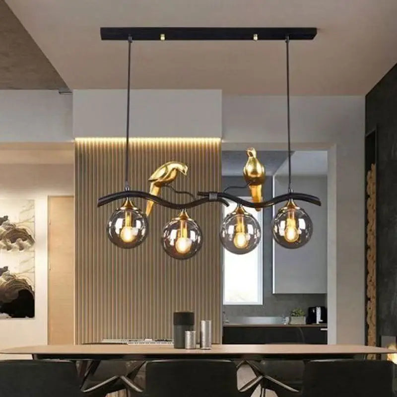 Nordic Spherical Glass Pendant Light