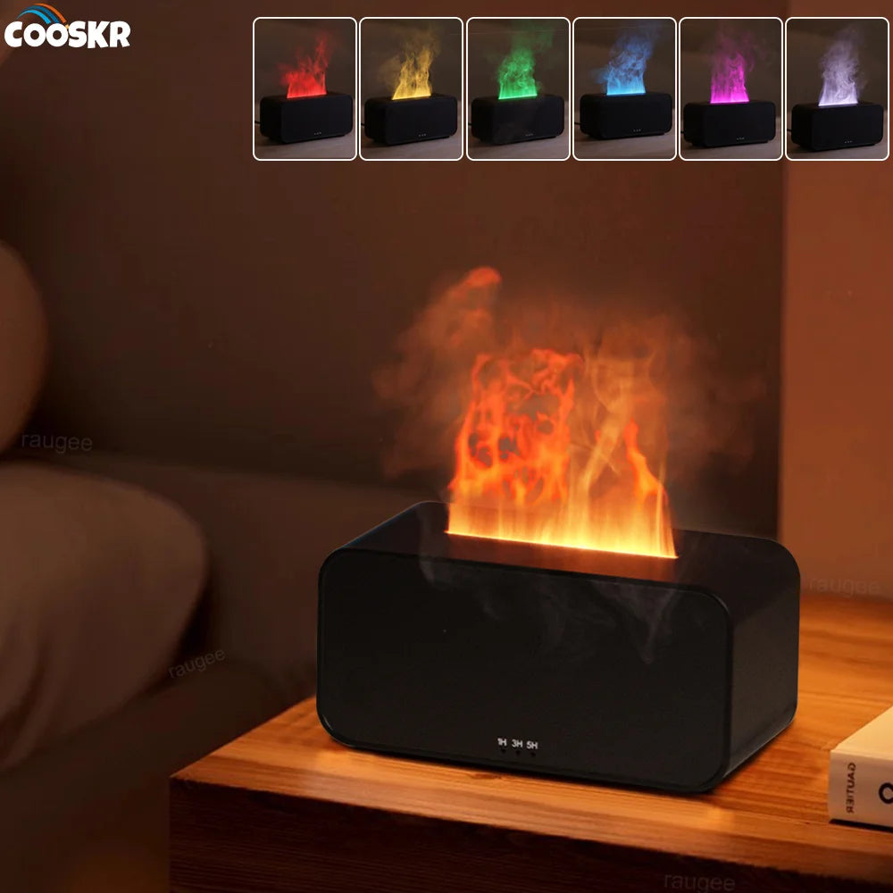 Mini Flame Diffuser with automatic aroma mist