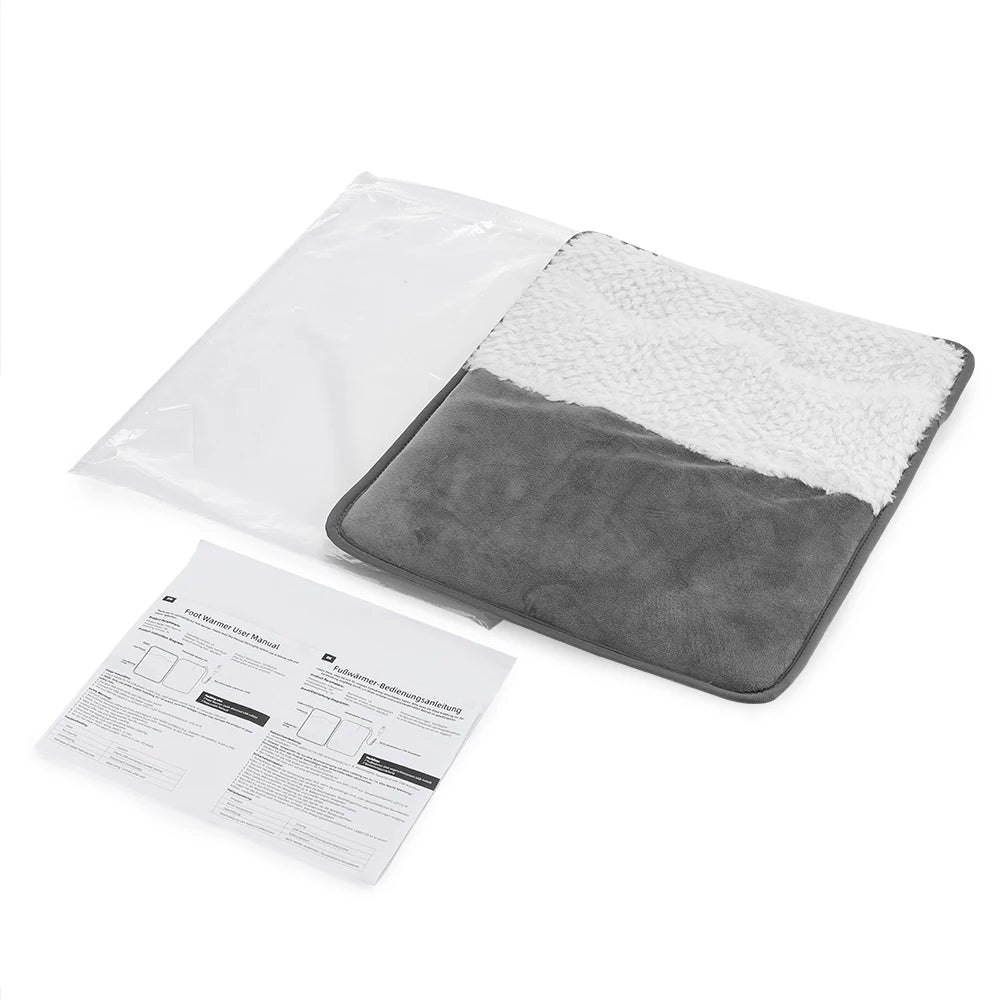 Electric Foot Warmer Mat — USB Heated Cover