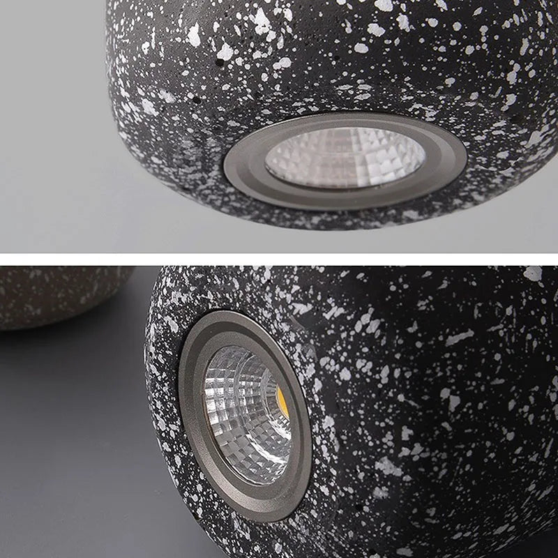 Nordic Star Pendant Light — Cement Finish