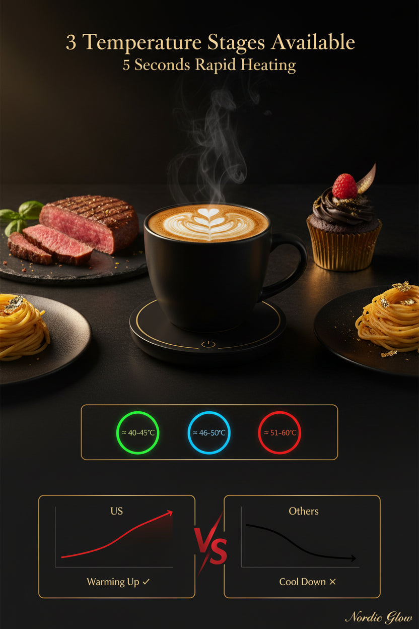 USB Coffee Mug Warmer — Heated Coaster