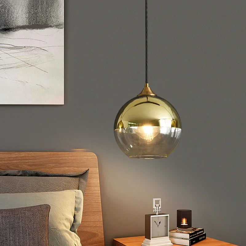 Nordic Minimalist Bedside Pendant Lamp