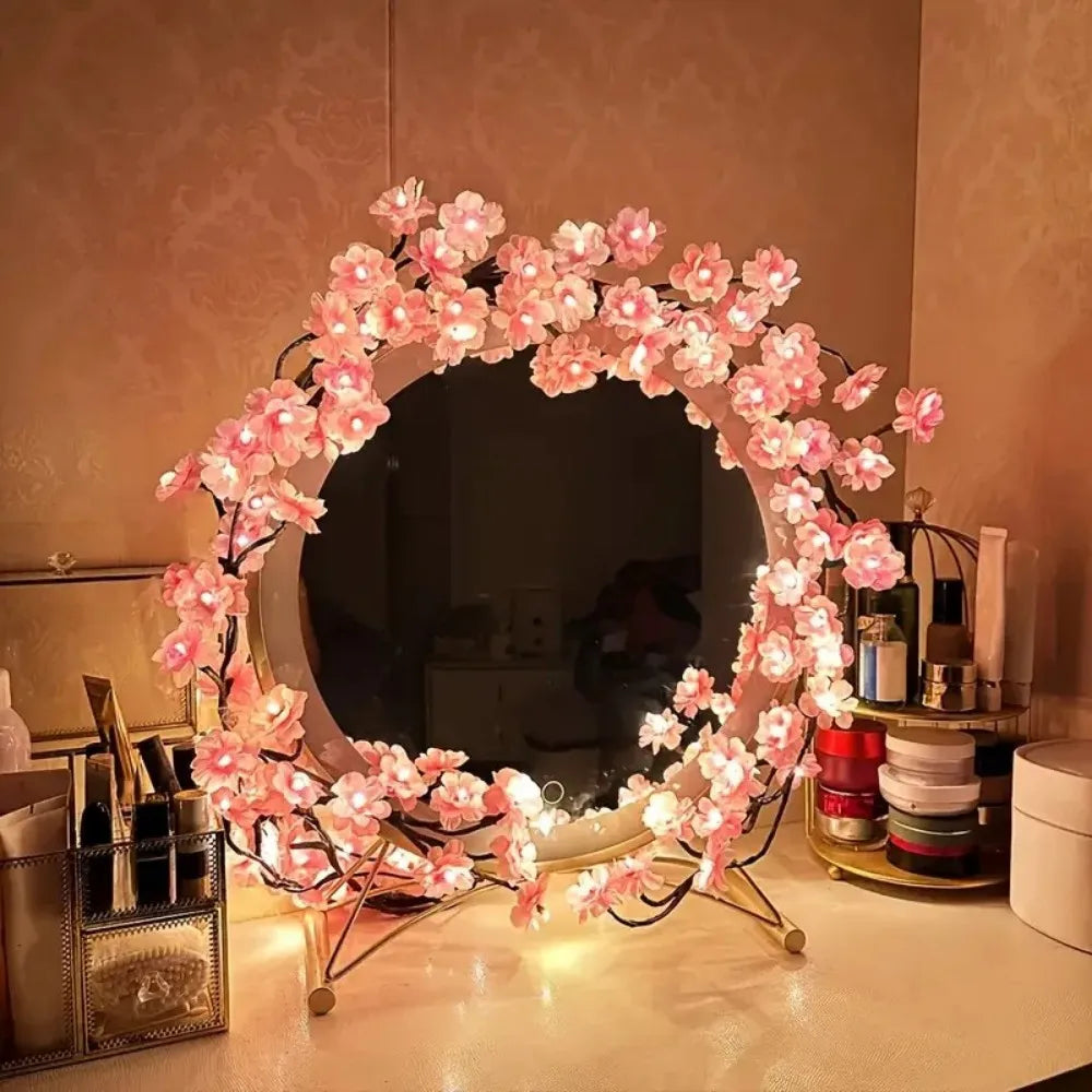 Cherry Blossom Fairy Lights — USB, 8 Modes