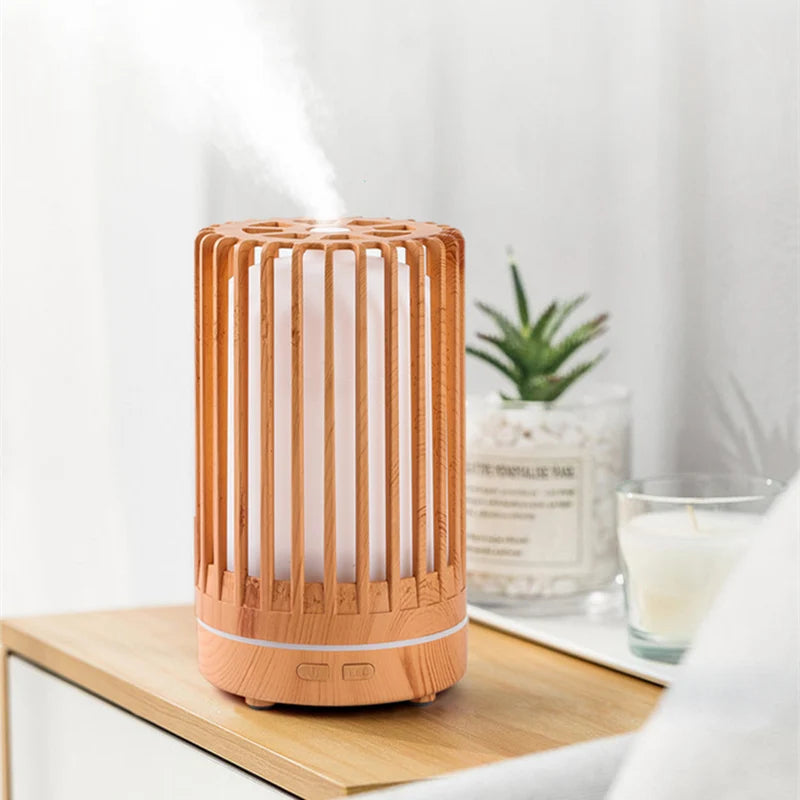 Bird Cage Aroma Diffuser — Ultrasonic Night Light
