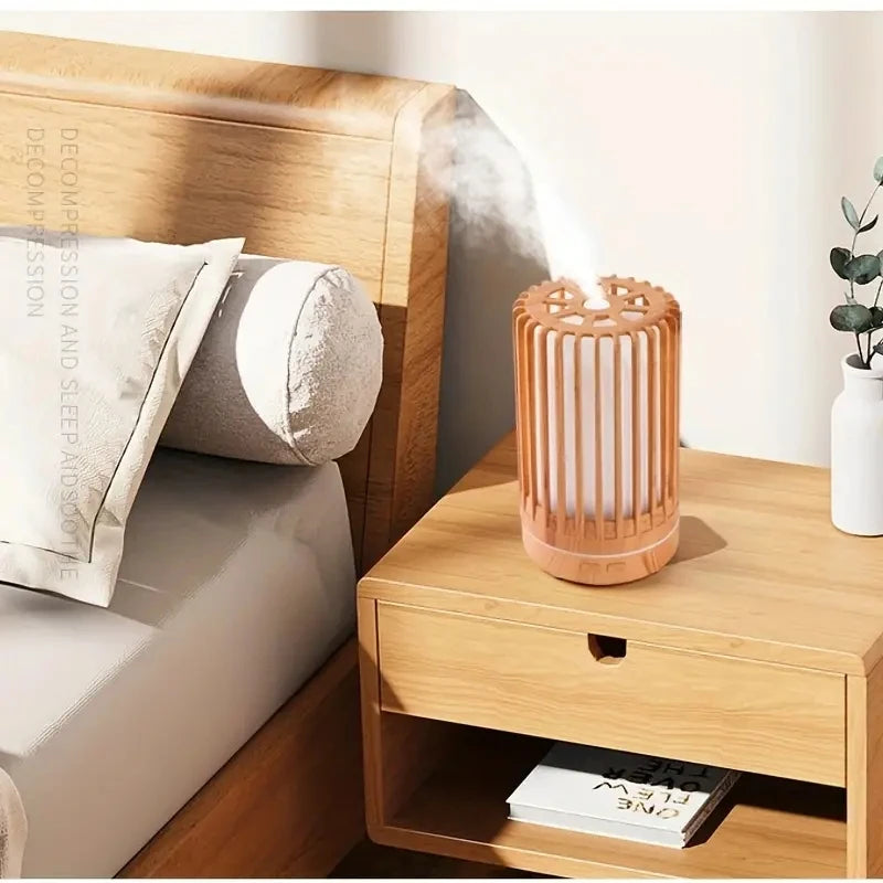 Bird Cage Aroma Diffuser — Ultrasonic Night Light