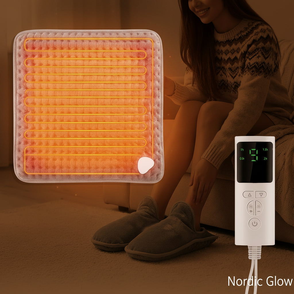 Foldable Foot Warmer Pad with nine heat levels
