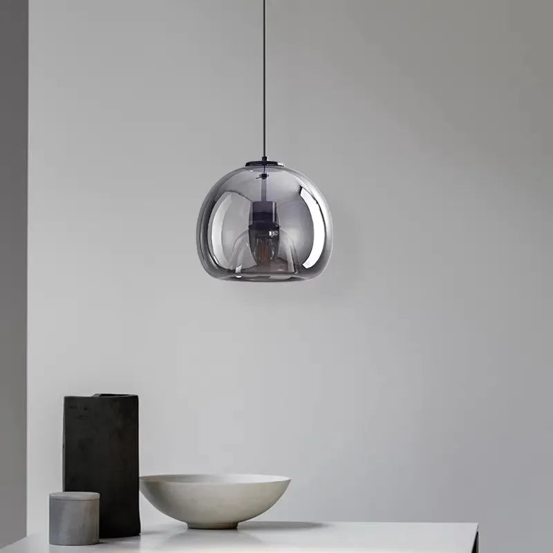 Nordic Chrome Pendant Light — Italian Design