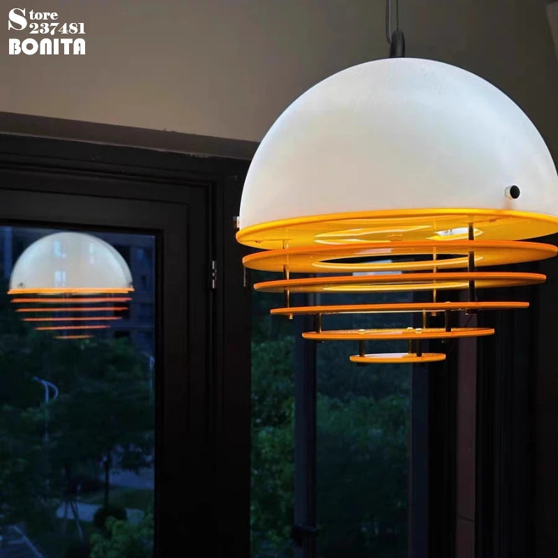 Sunset Glass Pendant Lamp — D20cm