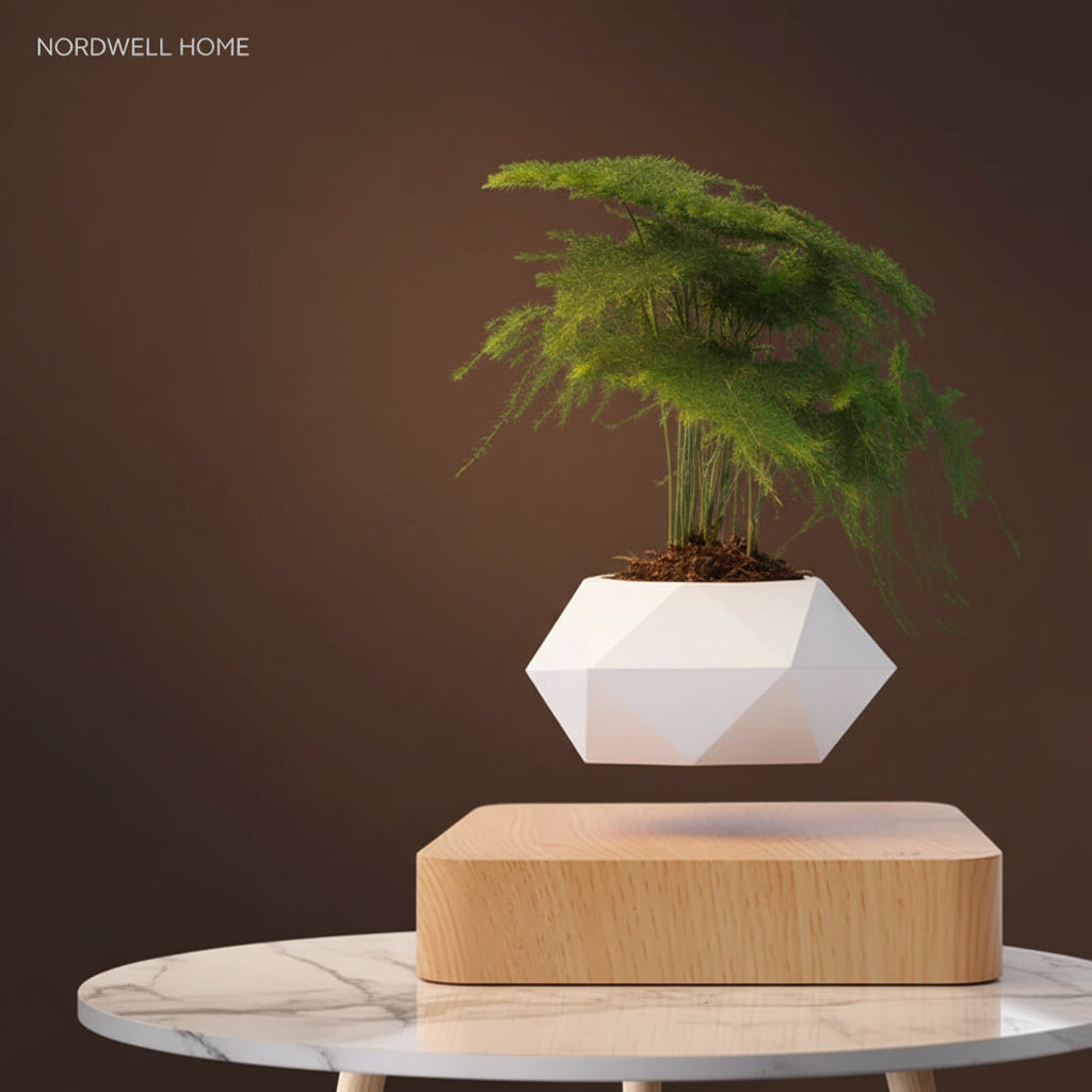 Levitating Planter — Magnetic Floating Pot