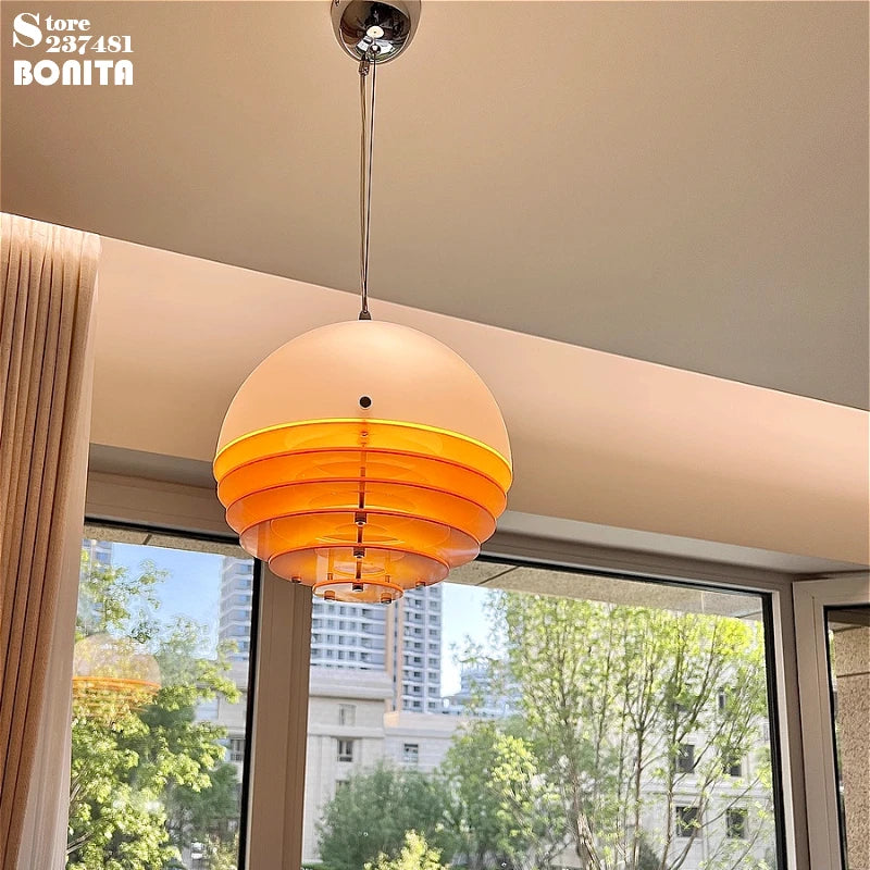 Sunset Glass Pendant Lamp — D20cm