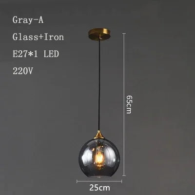 Nordic Minimalist Bedside Pendant Lamp