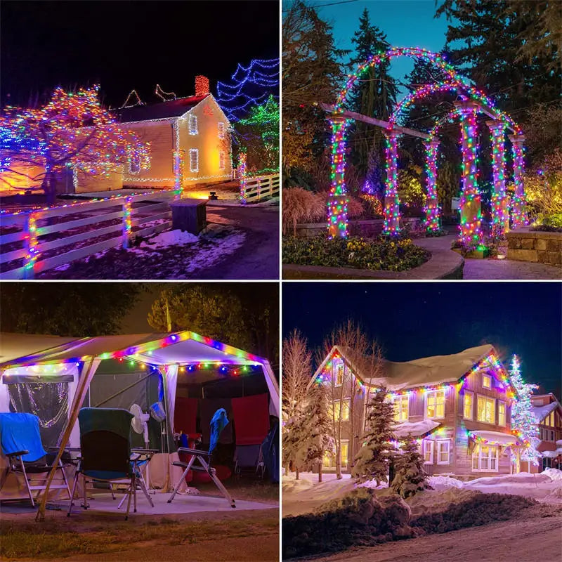 Solar Garden Fairy Lights — Twinkle, Waterproof