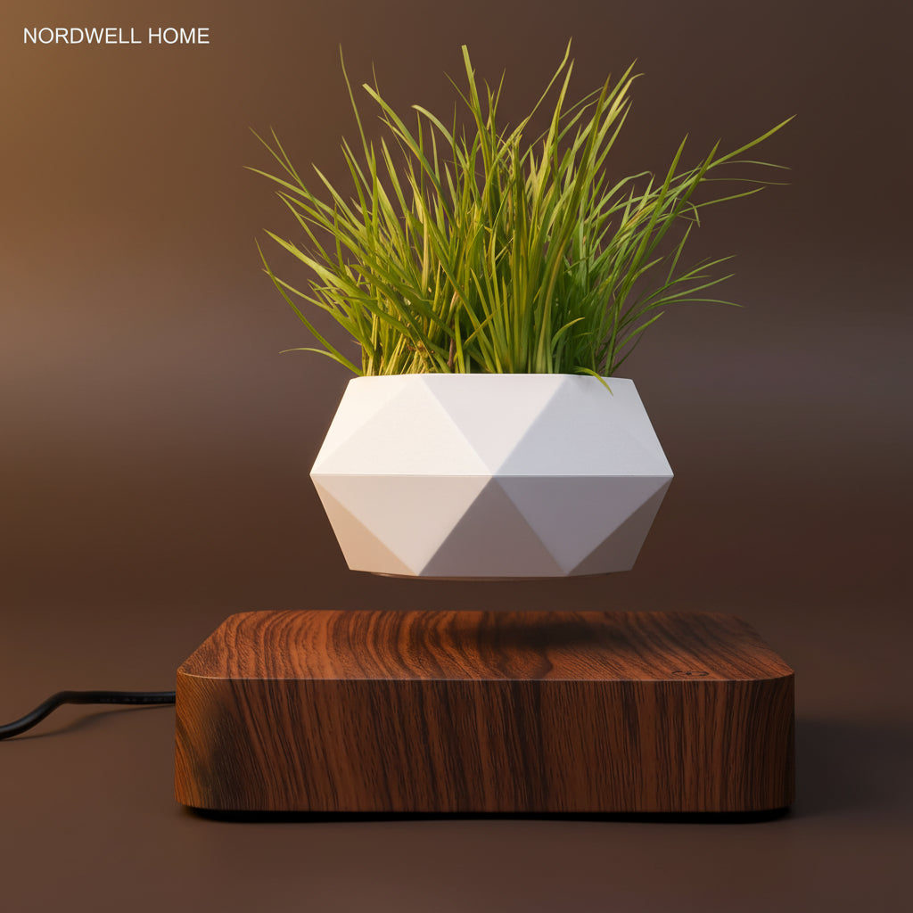 Levitating Planter — Magnetic Floating Pot
