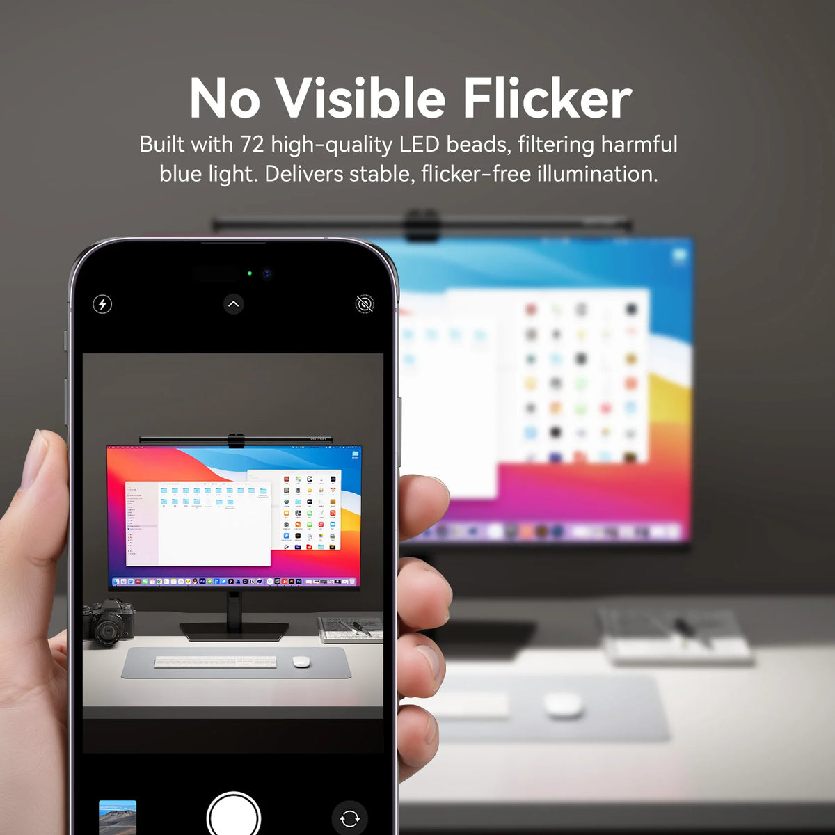 Monitor Light Bar — Glare-Free