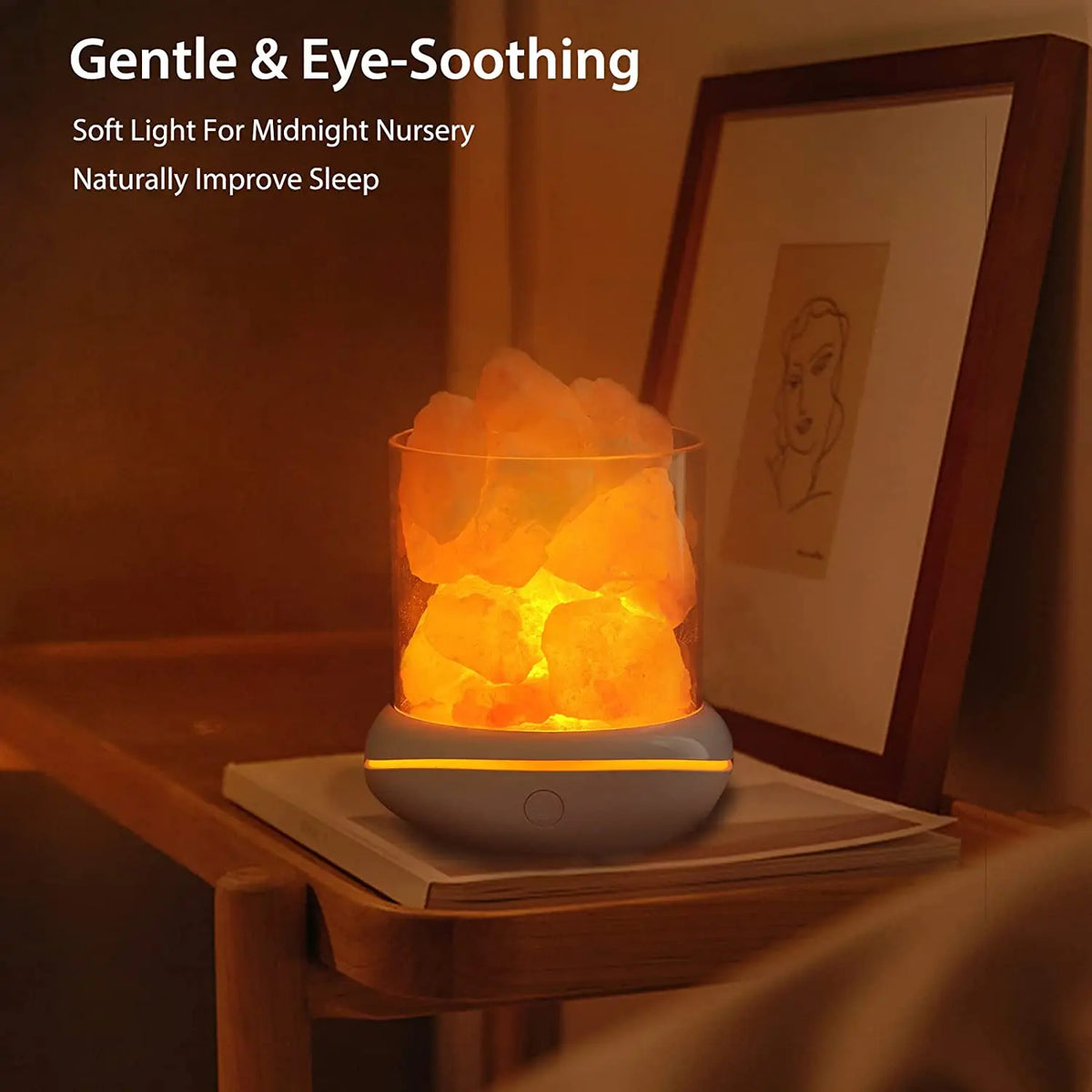 Himalayan Salt Lamp — USB, Multi-Color