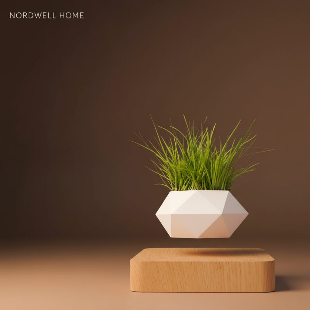 Levitating Planter — Magnetic Floating Pot