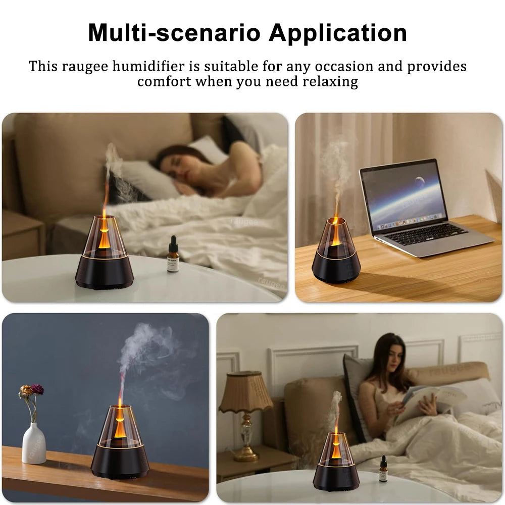 Mini Aroma Diffuser — USB Night Light Humidifier