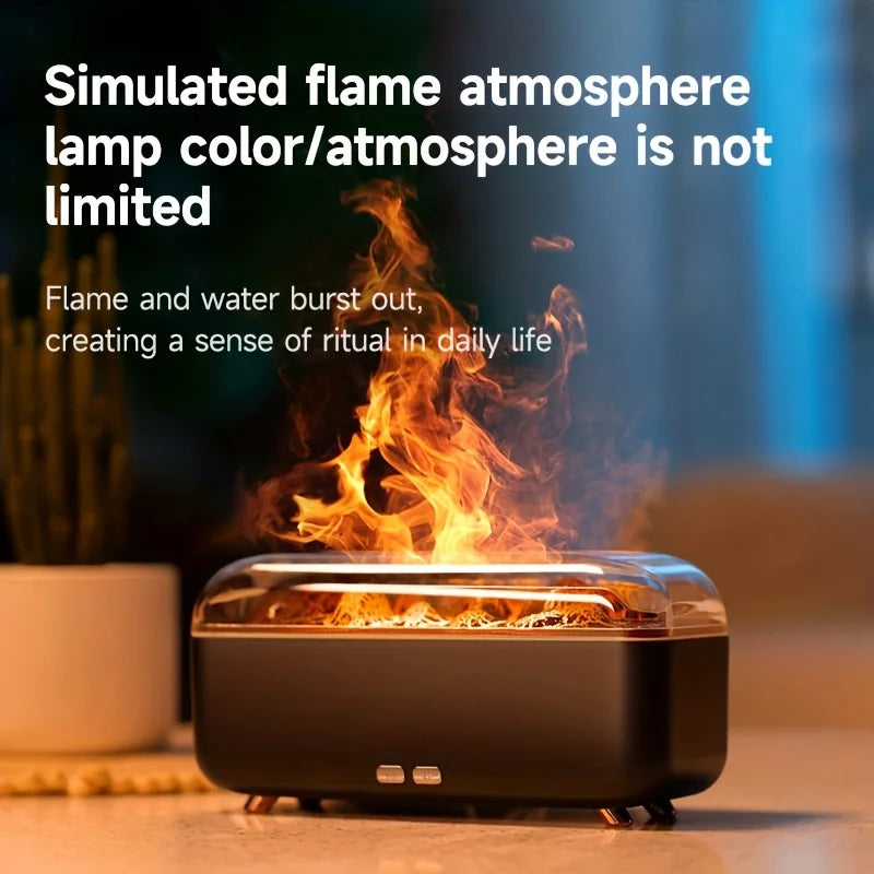 Simulated Flame Humidifier — Three-Speed