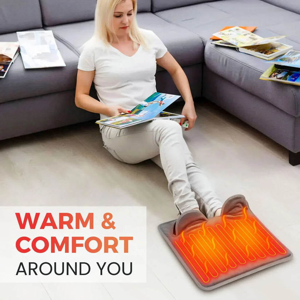 Foldable Foot Warmer Pad — 9 Heat Levels