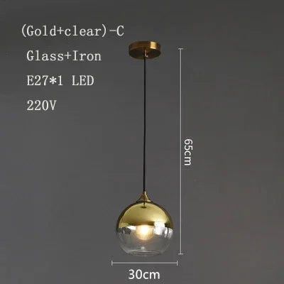 Nordic Minimalist Bedside Pendant Lamp
