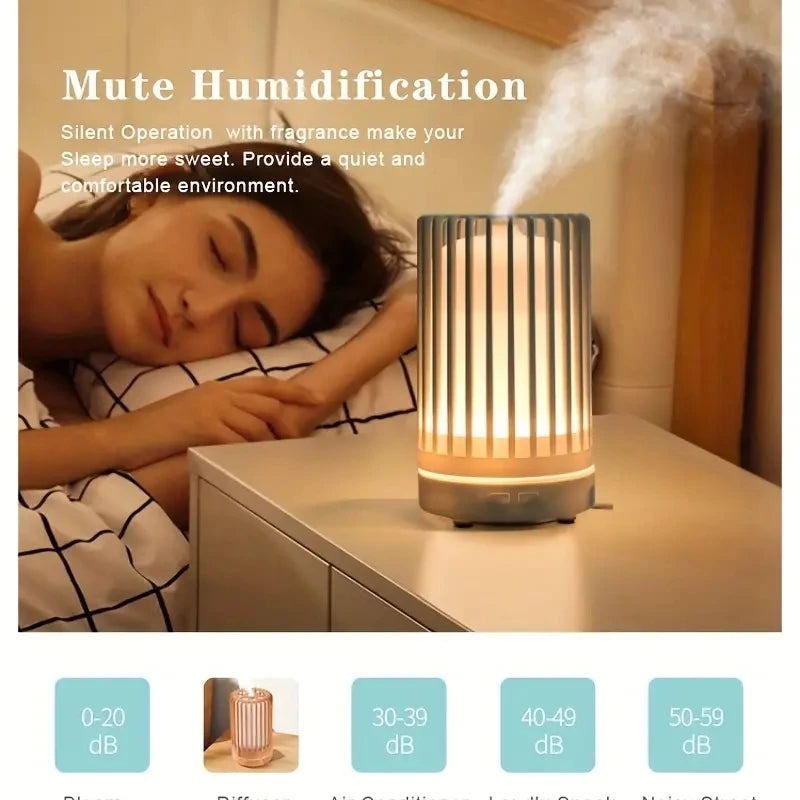 Bird Cage Aroma Diffuser — Ultrasonic Night Light