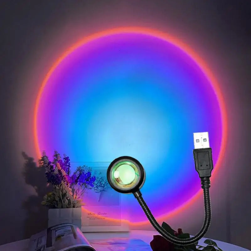 Sunset Projection Lamp — Neon Edition
