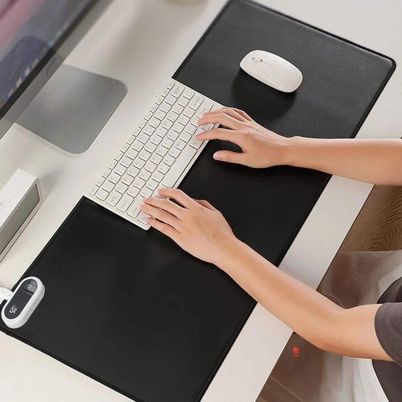 Heated Desk Mat — 5-Level Hand Warmer