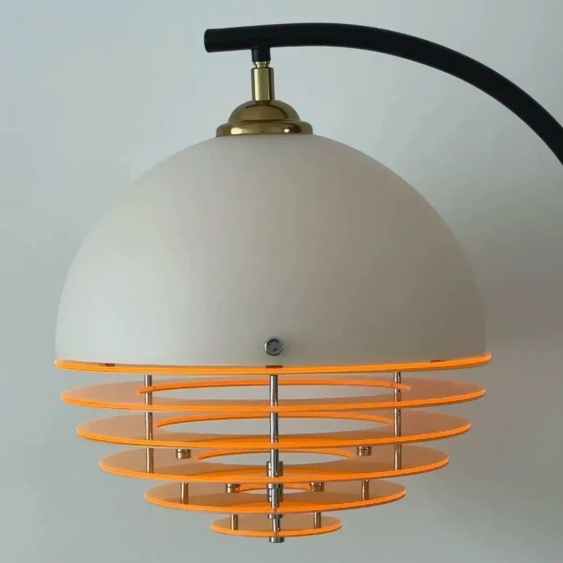 Sunset Floor Lamp — Minimalist Iron Base