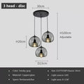 Nordic Chrome Pendant Light — Italian Design