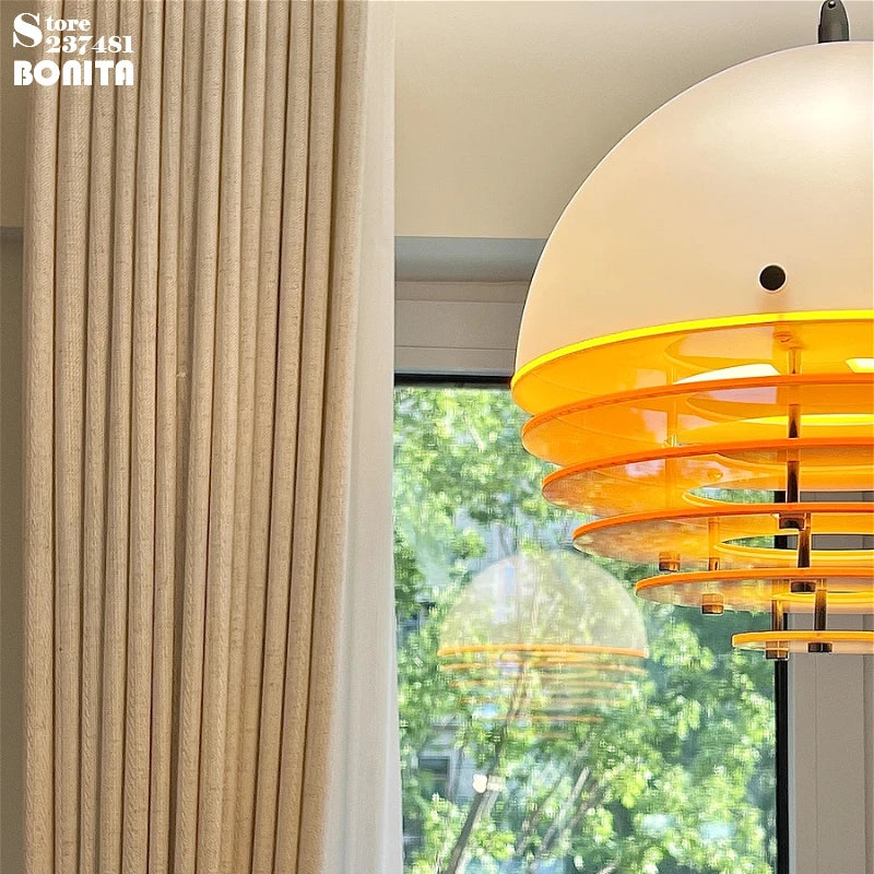 Sunset Glass Pendant Lamp — D20cm