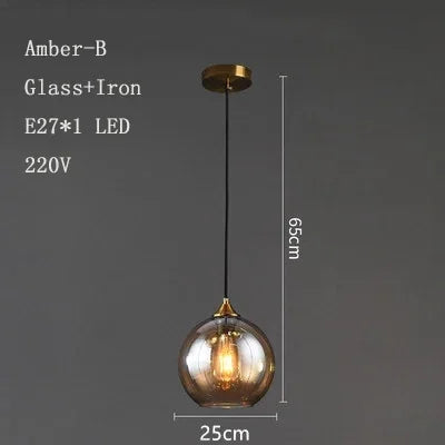 Nordic Minimalist Bedside Pendant Lamp