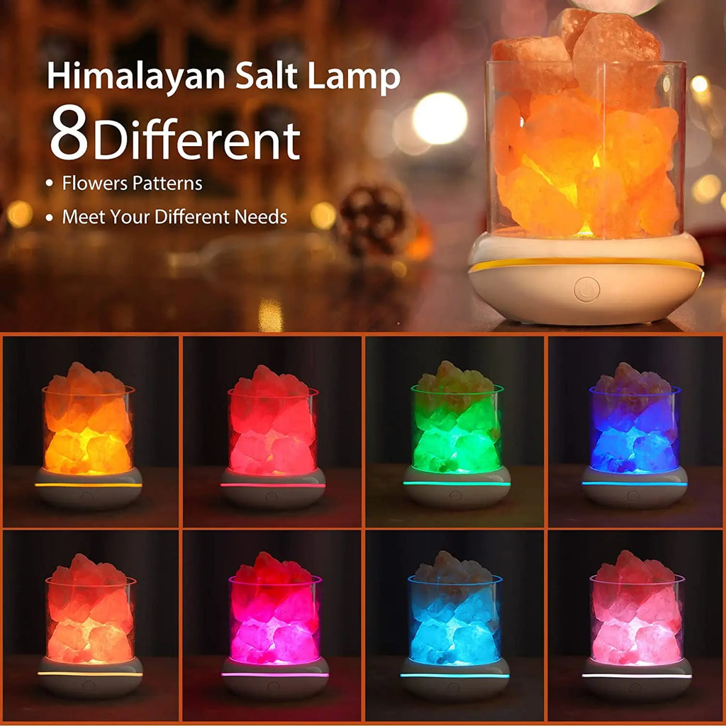 Himalayan Salt Lamp — USB, Multi-Color