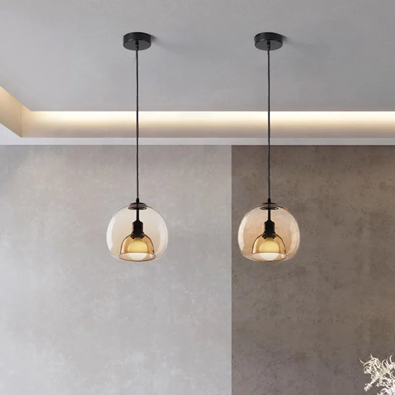 Nordic Chrome Pendant Light — Italian Design