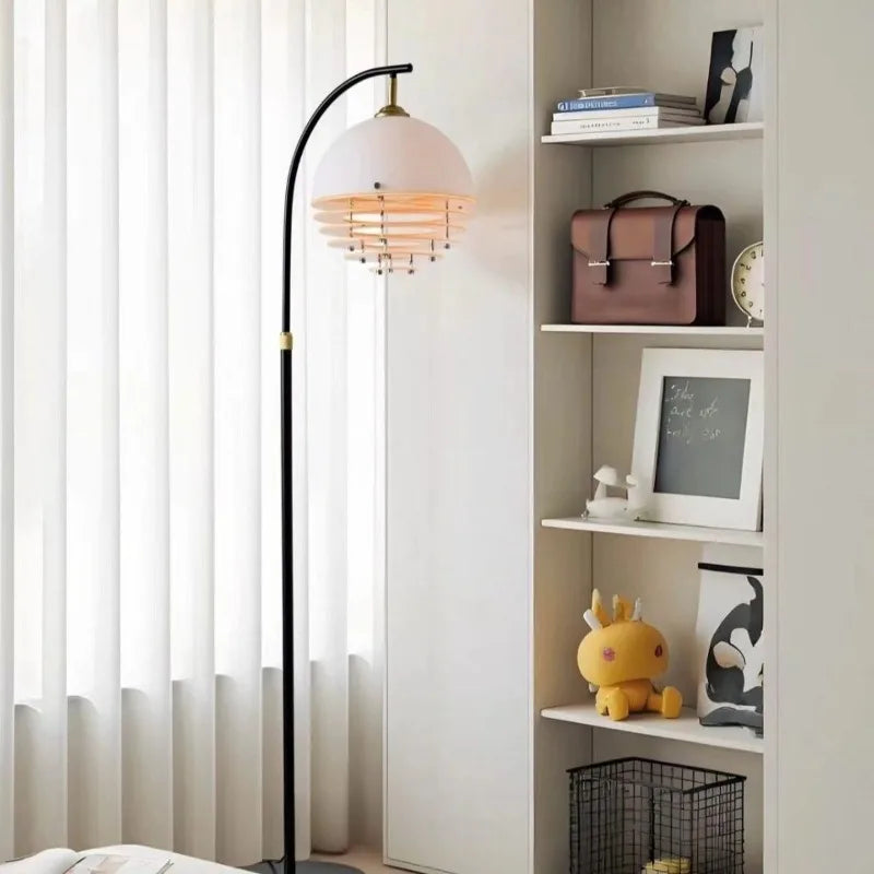 Sunset Floor Lamp — Minimalist Iron Base