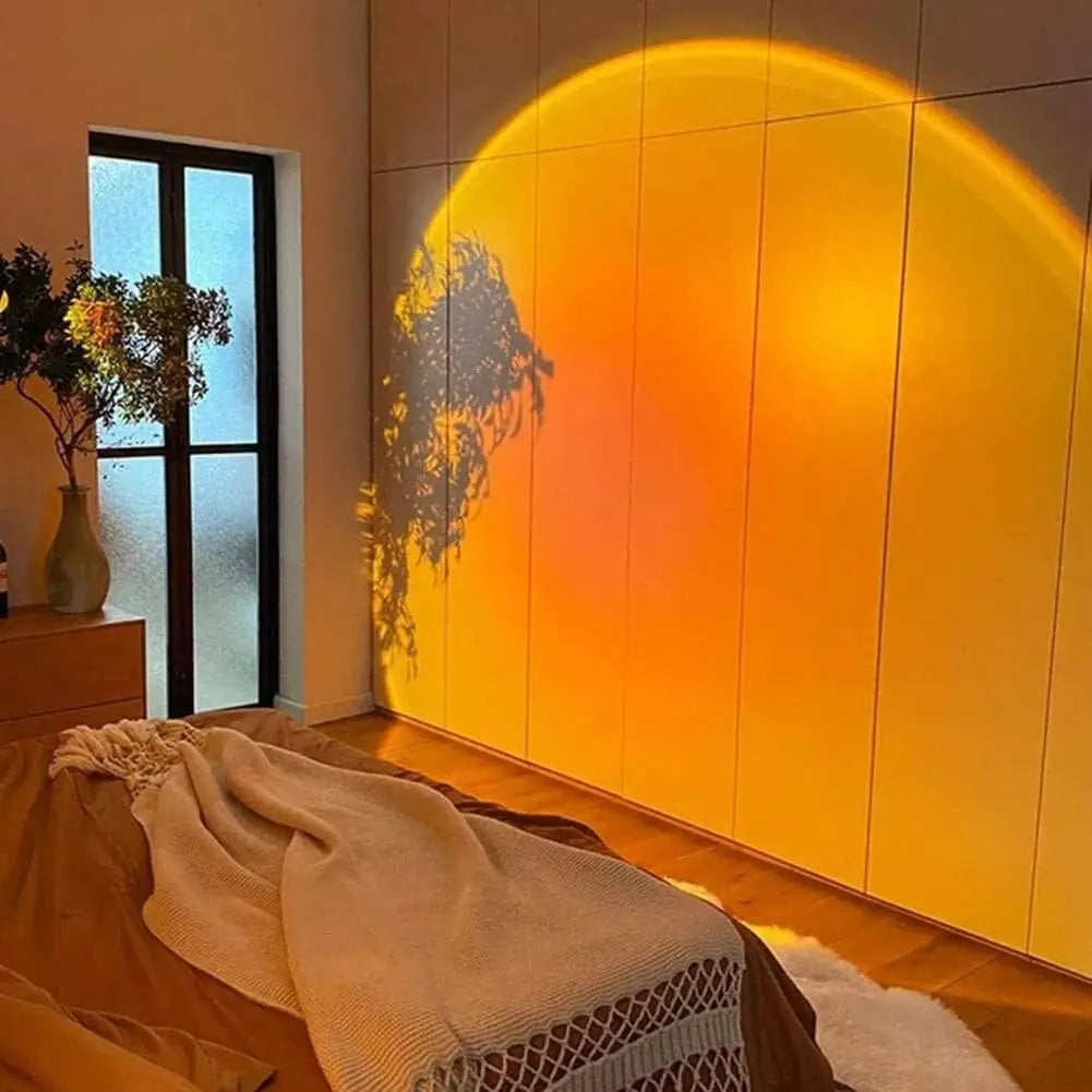 Sunset Projection Lamp — USB Ambient Light