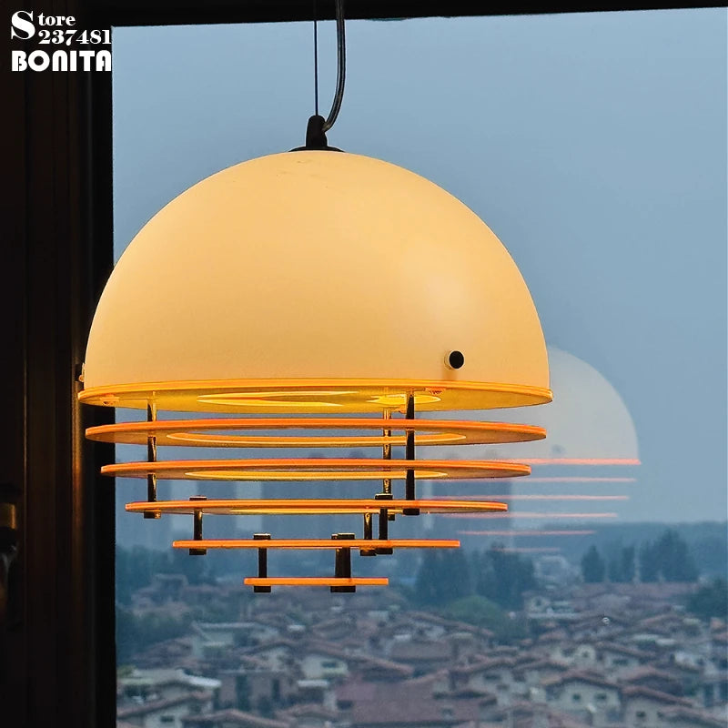 Sunset Glass Pendant Lamp — D20cm