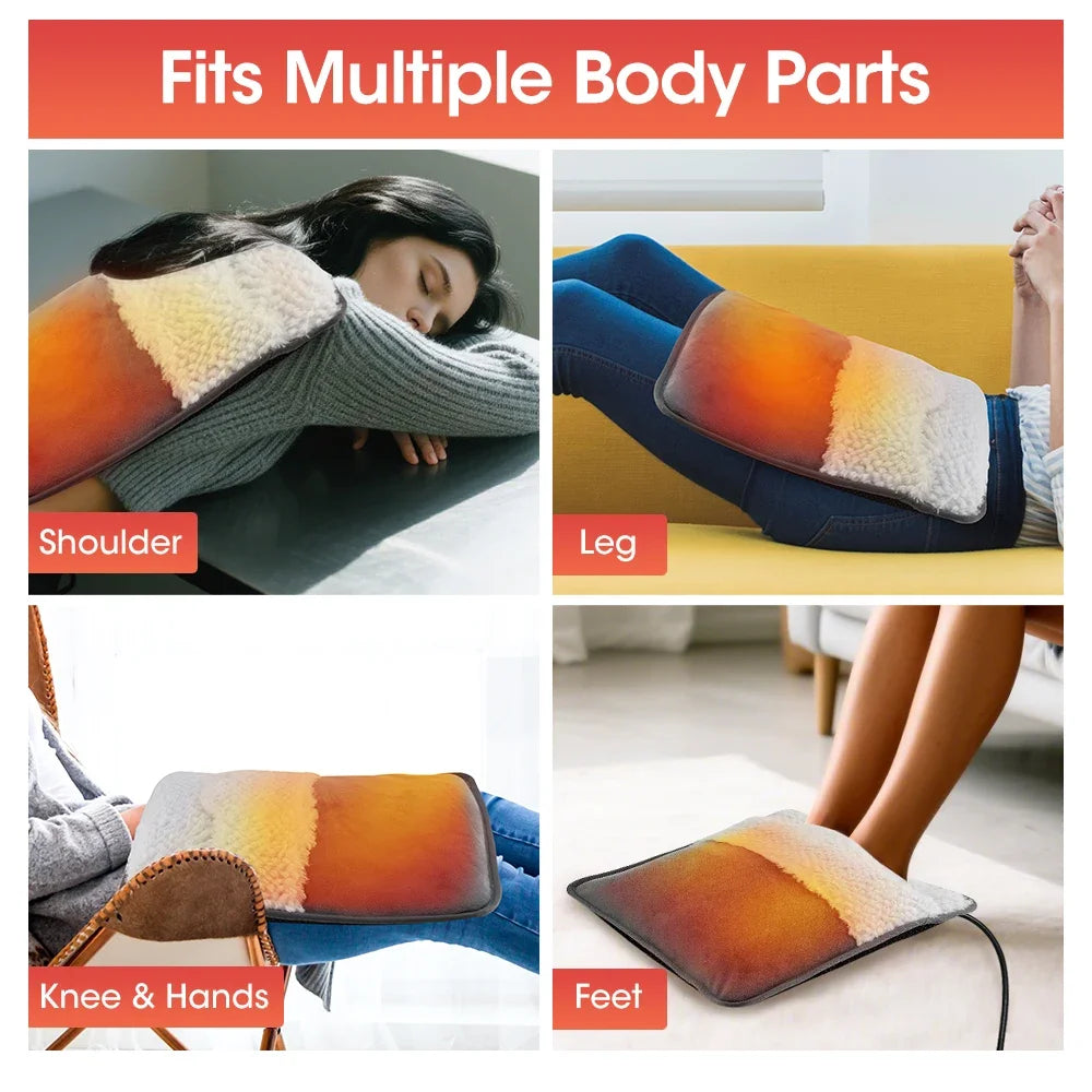 Electric Foot Warmer Mat — USB Heated Cover