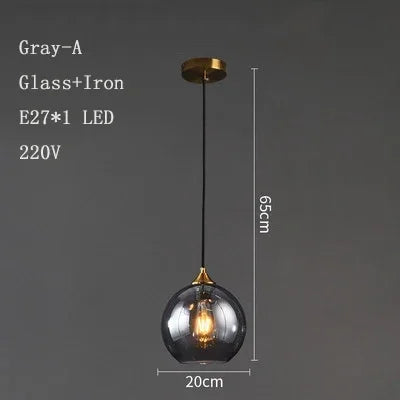 Nordic Minimalist Bedside Pendant Lamp